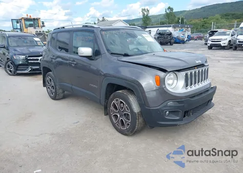 2016 Jeep Renegade Limited from USA, damaged, VIN ZACCJBDT4GPC86515